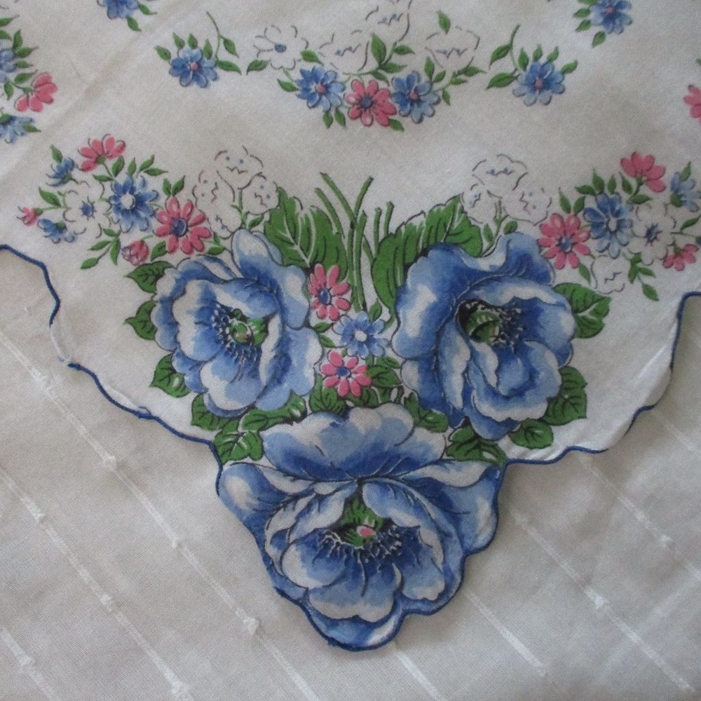 Vintage handkerchief - Picture 3 of 4
